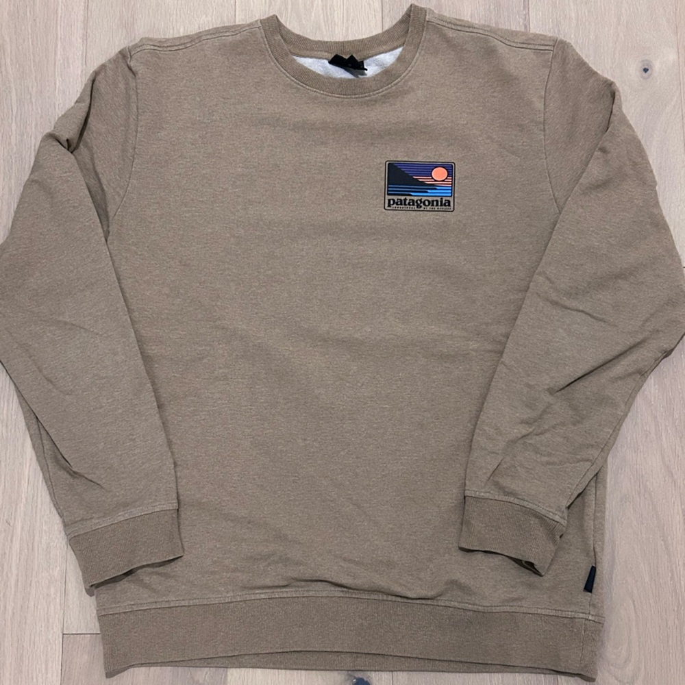 Patagonia Brown Organic Cotton Sweatshirt